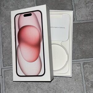 EMPTY Iphone 15 Box